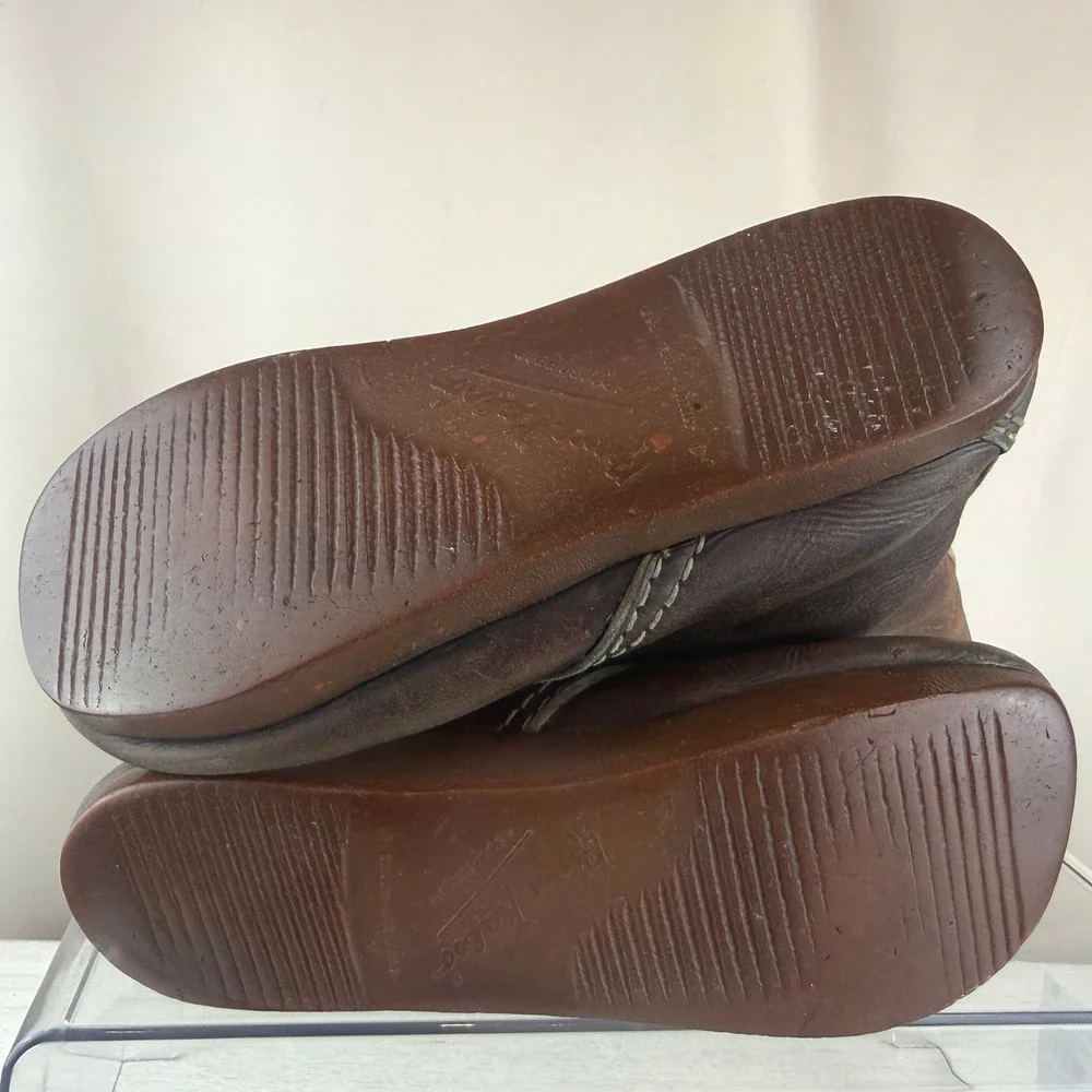 Vintage Kalsø|Minus Heel|Negative-Heel Boots|42.5|Lace Up Leather Copenhagen 70s